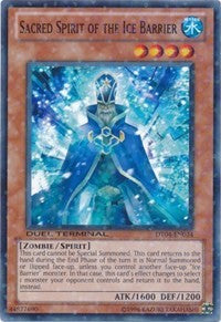 Sacred Spirit of the Ice Barrier [DT04-EN034] Common | Exor Games Summserside