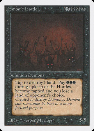 Demonic Hordes [Unlimited Edition] | Exor Games Summserside