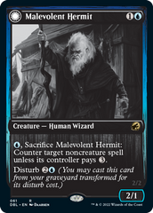 Malevolent Hermit // Benevolent Geist [Innistrad: Double Feature] | Exor Games Summserside