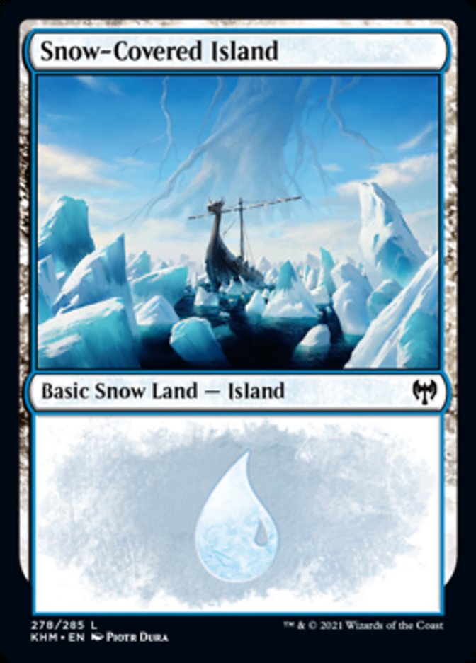 Snow-Covered Island (278) [Kaldheim] | Exor Games Summserside