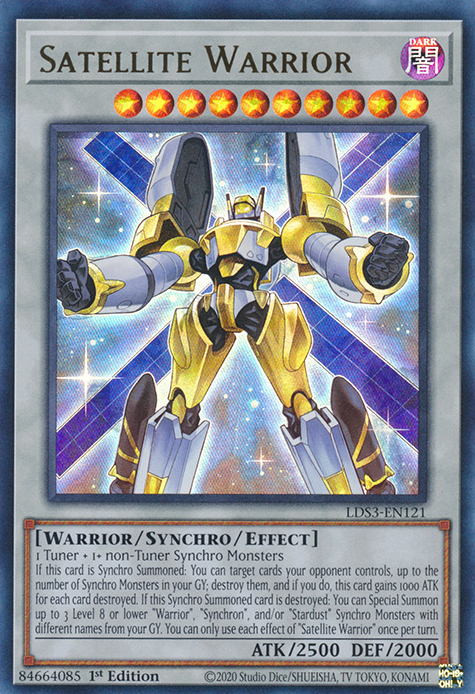 Satellite Warrior [LDS3-EN121] Ultra Rare | Exor Games Summserside