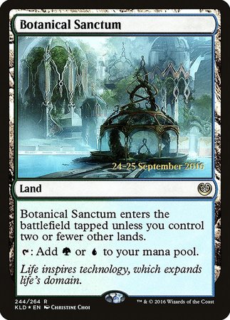 Botanical Sanctum [Kaladesh Promos] | Exor Games Summserside