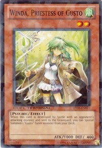 Winda, Priestess of Gusto [DT05-EN073] Common | Exor Games Summserside