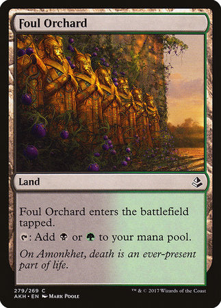 Foul Orchard [Amonkhet] | Exor Games Summserside