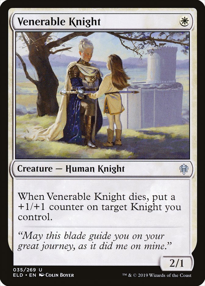 Venerable Knight [Throne of Eldraine] | Exor Games Summserside