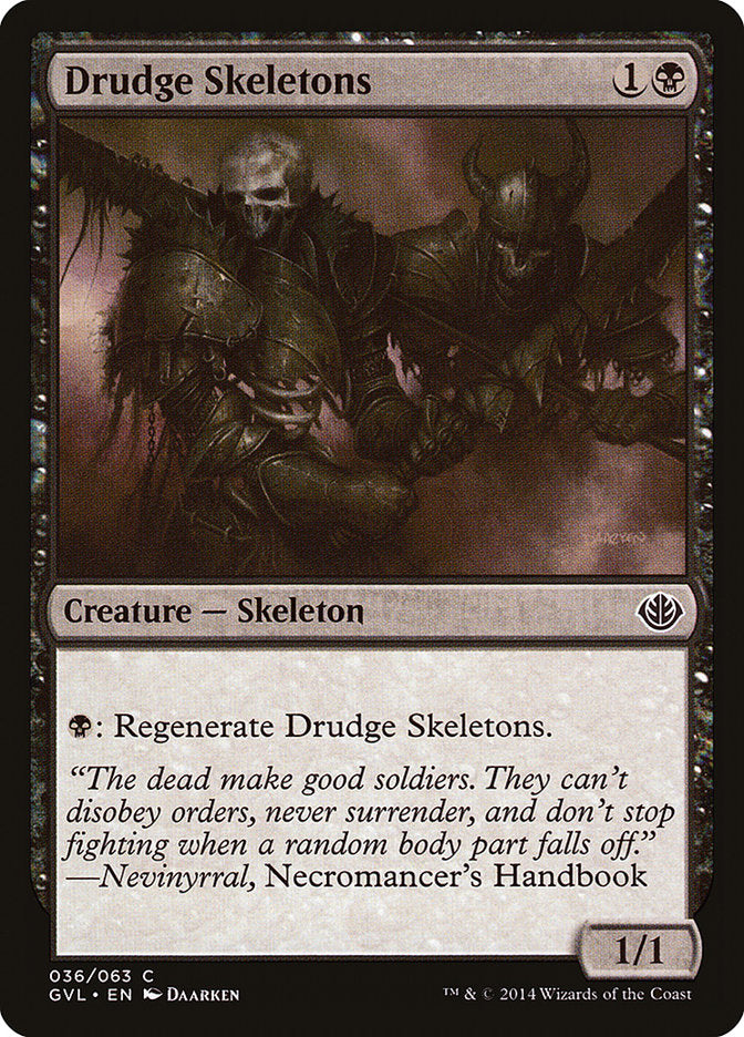 Drudge Skeletons (Garruk vs. Liliana) [Duel Decks Anthology] | Exor Games Summserside