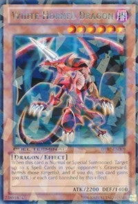 White-Horned Dragon [DT07-EN009] Rare | Exor Games Summserside