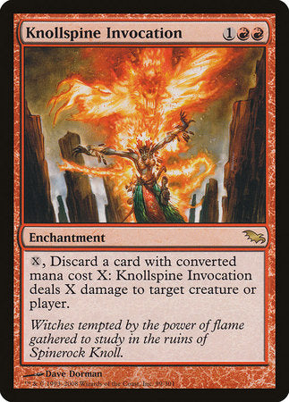 Knollspine Invocation [Shadowmoor] | Exor Games Summserside