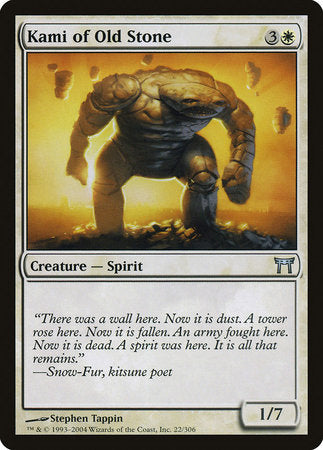 Kami of Old Stone [Champions of Kamigawa] | Exor Games Summserside