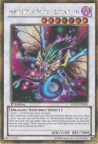 Ancient Pixie Dragon [PGLD-EN006] Gold Secret Rare | Exor Games Summserside