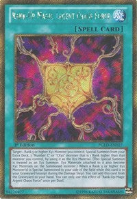 Rank-Up-Magic Argent Chaos Force [PGLD-EN027] Gold Secret Rare | Exor Games Summserside