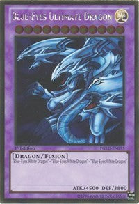 Blue-Eyes Ultimate Dragon [PGLD-EN055] Gold Rare | Exor Games Summserside