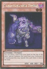 Plaguespreader Zombie [PGLD-EN074] Gold Rare | Exor Games Summserside