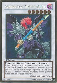 Blackwing Armed Wing [PGLD-EN078] Gold Rare | Exor Games Summserside