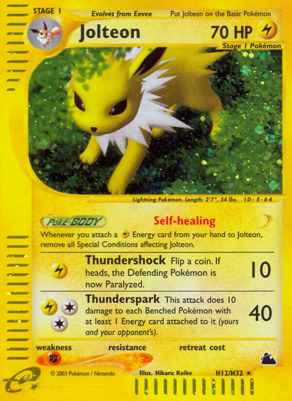 Jolteon (H12/H32) [Skyridge] | Exor Games Summserside