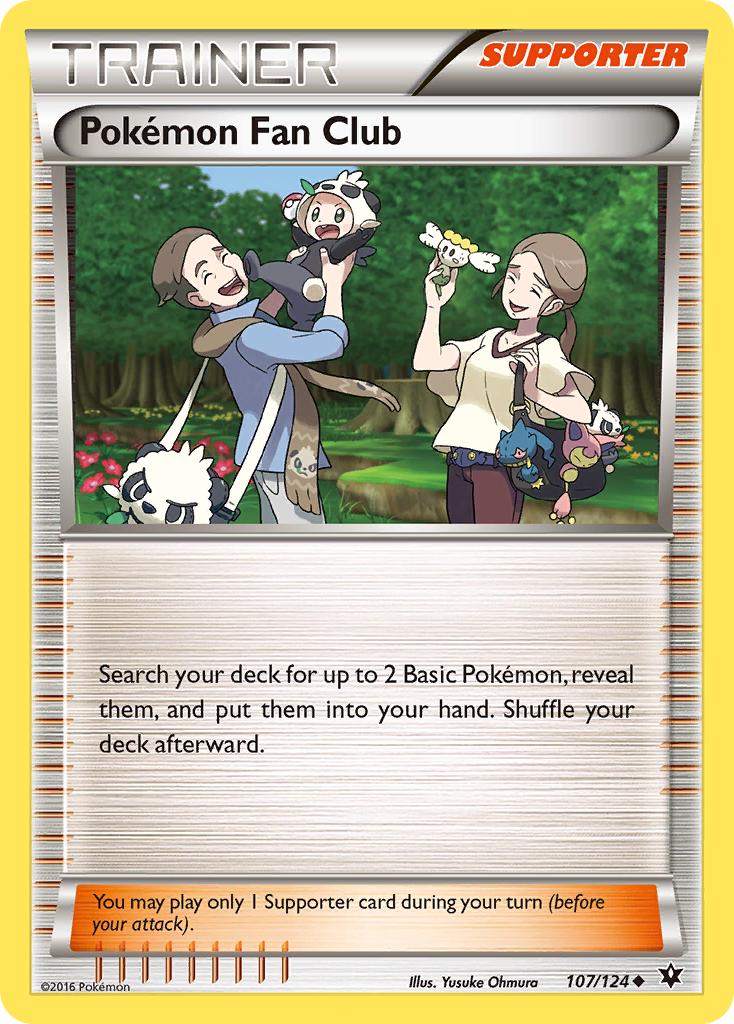 Pokemon Fan Club (107/124) [XY: Fates Collide] | Exor Games Summserside