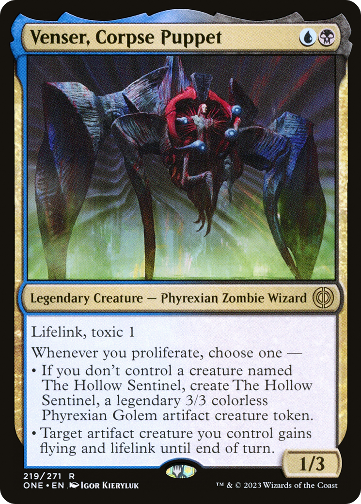 Venser, Corpse Puppet [Phyrexia: All Will Be One] | Exor Games Summserside