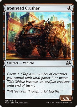 Irontread Crusher [Aether Revolt] | Exor Games Summserside