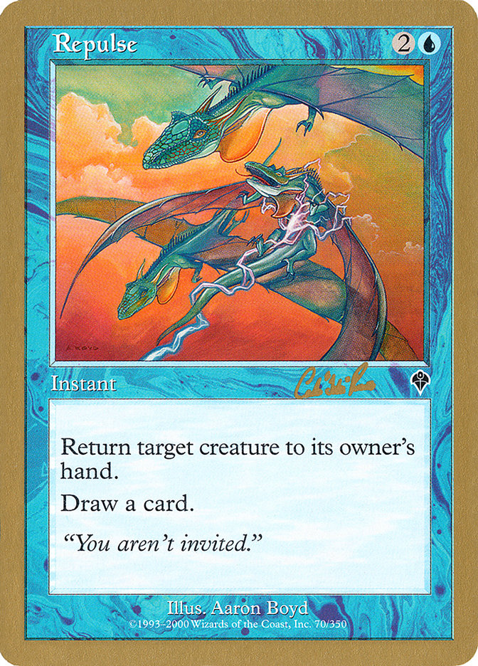 Repulse (Carlos Romao) [World Championship Decks 2002] | Exor Games Summserside