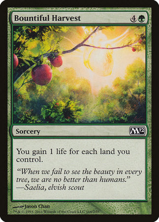 Bountiful Harvest [Magic 2012] | Exor Games Summserside