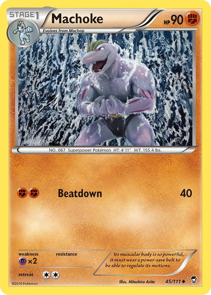 Machoke (45/111) [XY: Furious Fists] | Exor Games Summserside