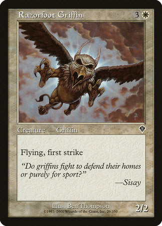 Razorfoot Griffin [Invasion] | Exor Games Summserside