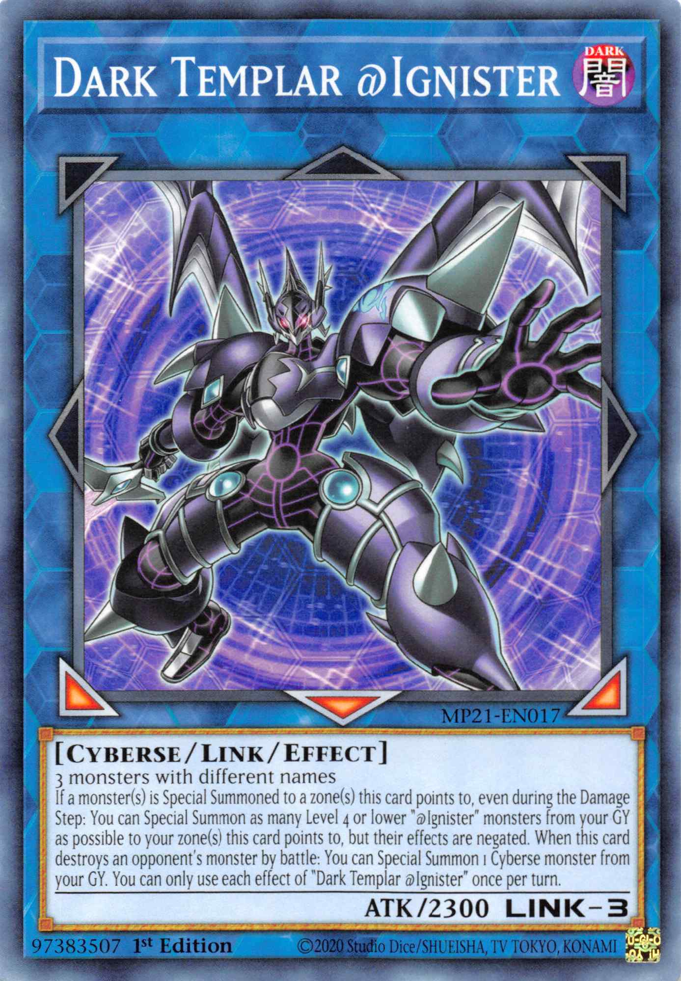 Dark Templar @Ignister [MP21-EN017] Common | Exor Games Summserside