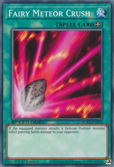 Fairy Meteor Crush [SGX2-END16] Common | Exor Games Summserside