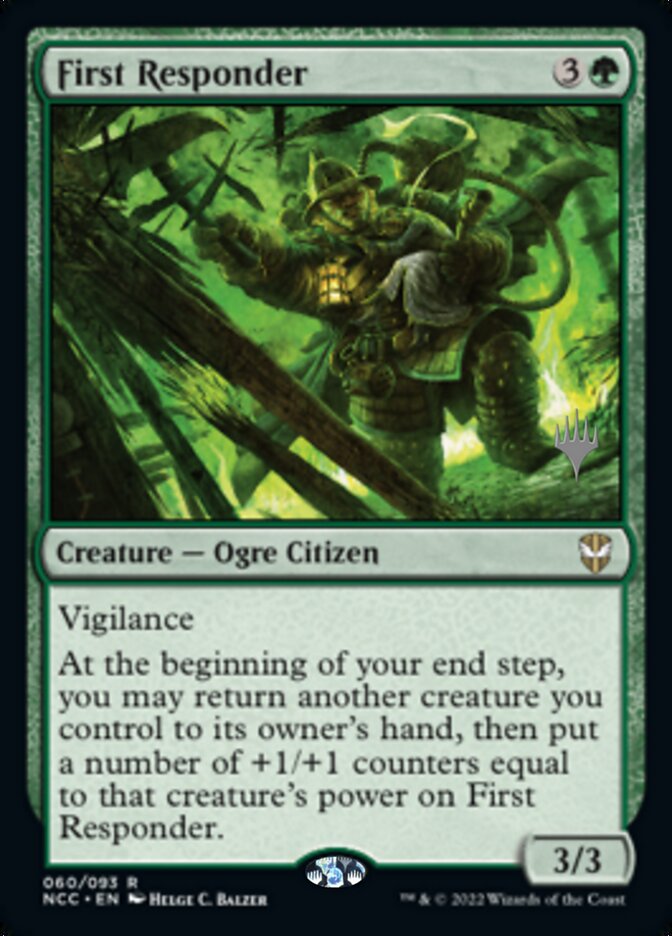 First Responder (Promo Pack) [Streets of New Capenna Commander Promos] | Exor Games Summserside