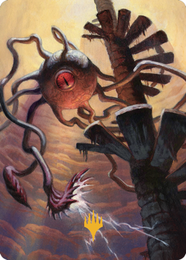 Death Kiss Art Card (Gold-Stamped Signature) [Commander Legends: Battle for Baldur's Gate Art Series] | Exor Games Summserside