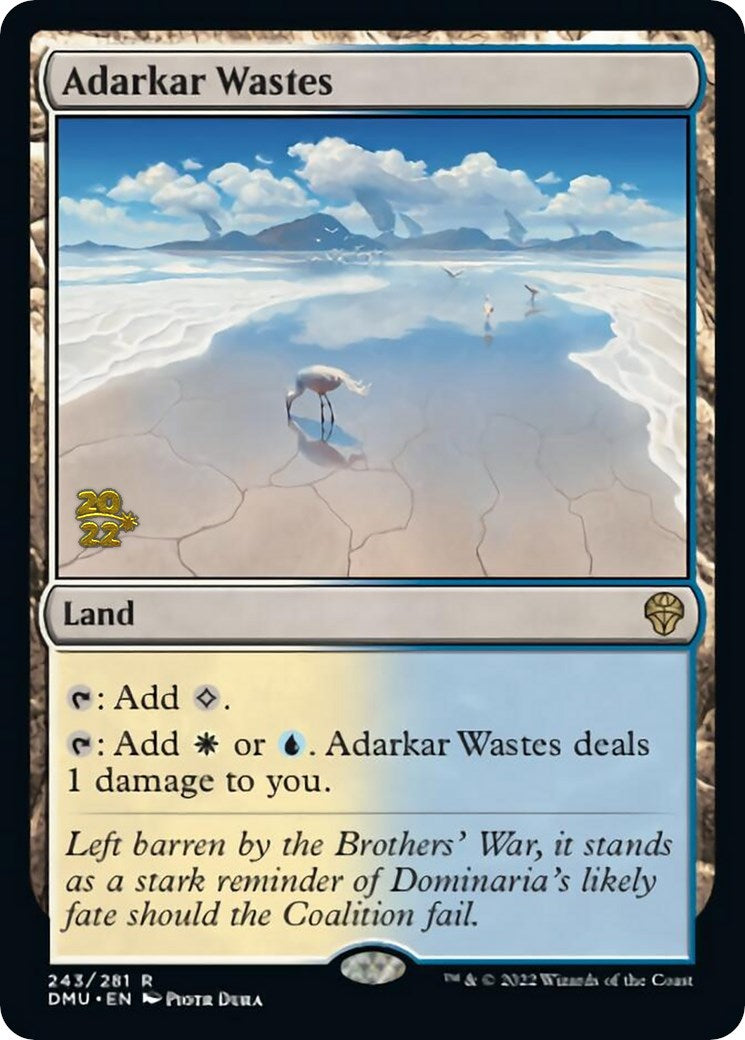 Adarkar Wastes [Dominaria United Prerelease Promos] | Exor Games Summserside