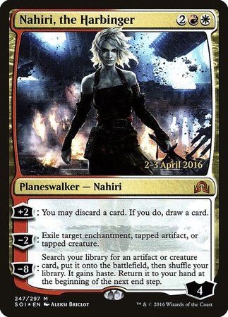 Nahiri, the Harbinger [Shadows over Innistrad Promos] | Exor Games Summserside