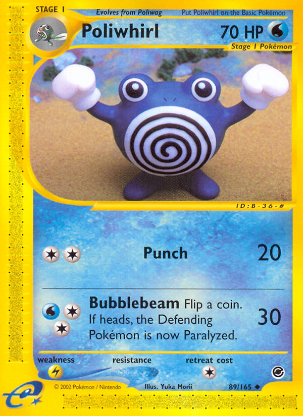 Poliwhirl (89/165) [Expedition: Base Set] | Exor Games Summserside