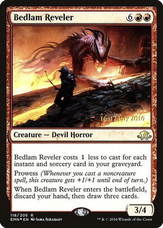 Bedlam Reveler [Eldritch Moon Promos] | Exor Games Summserside