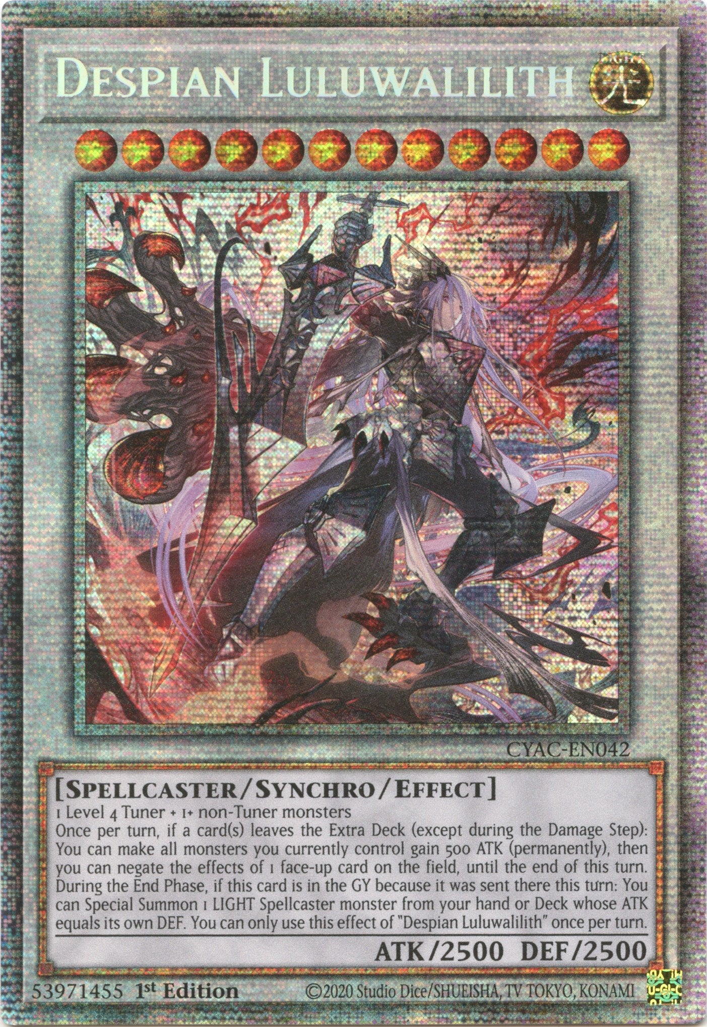 Despian Luluwalilith [CYAC-EN042] Starlight Rare | Exor Games Summserside