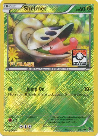 Shelmet (8/111) (League Promo 1st Place) [XY: Furious Fists] | Exor Games Summserside