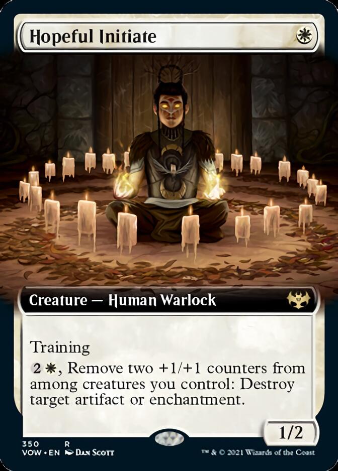 Hopeful Initiate (Extended) [Innistrad: Crimson Vow] | Exor Games Summserside