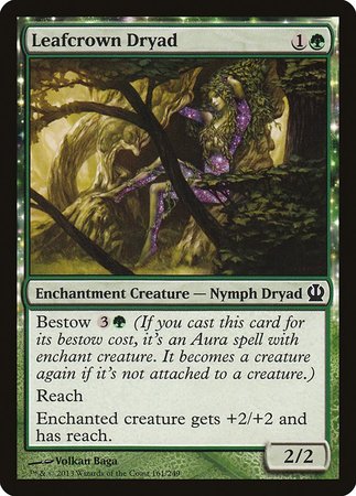 Leafcrown Dryad [Theros] | Exor Games Summserside
