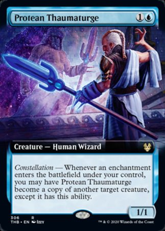 Protean Thaumaturge (Extended Art) [Theros Beyond Death] | Exor Games Summserside