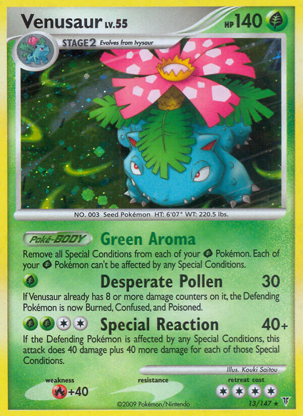 Venusaur (13/147) (Theme Deck Exclusive) [Platinum: Supreme Victors] | Exor Games Summserside