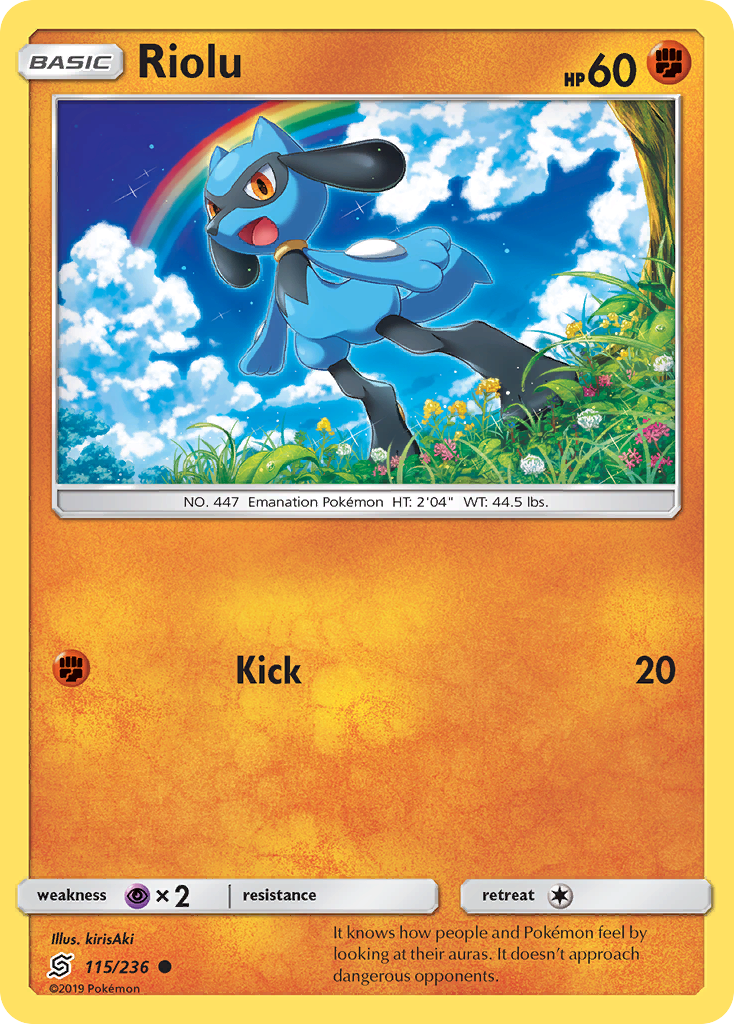 Riolu (115/236) [Sun & Moon: Unified Minds] | Exor Games Summserside