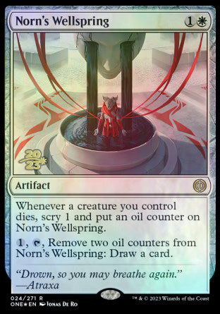 Norn's Wellspring [Phyrexia: All Will Be One Prerelease Promos] | Exor Games Summserside