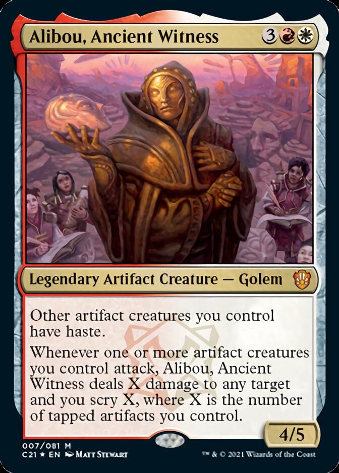 Alibou, Ancient Witness [Commander 2021] | Exor Games Summserside