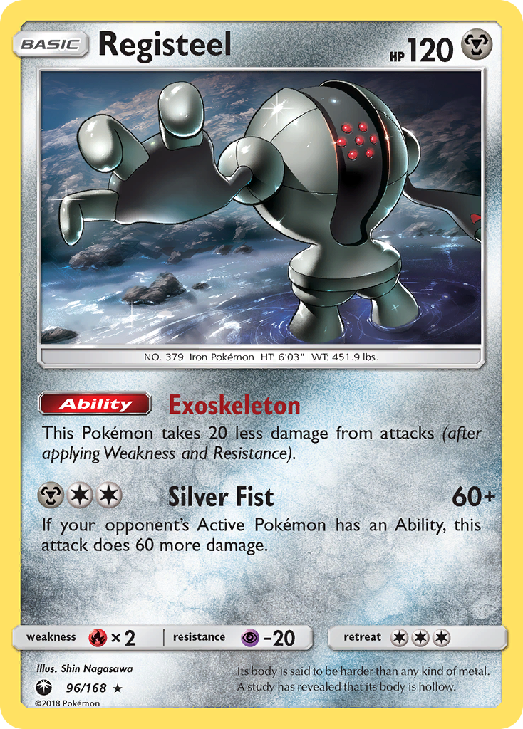 Registeel (96/168) [Sun & Moon: Celestial Storm] | Exor Games Summserside