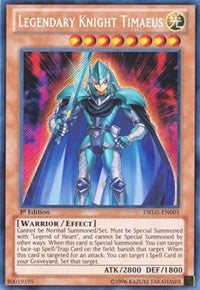 Legendary Knight Timaeus [DRLG-EN001] Secret Rare | Exor Games Summserside