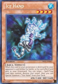 Ice Hand [DRLG-EN047] Secret Rare | Exor Games Summserside