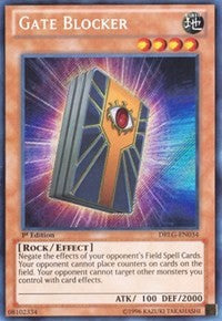 Gate Blocker [DRLG-EN034] Secret Rare | Exor Games Summserside