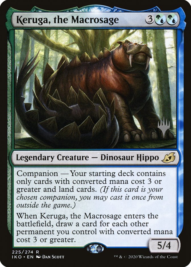 Keruga, the Macrosage (Promo Pack) [Ikoria: Lair of Behemoths Promos] | Exor Games Summserside