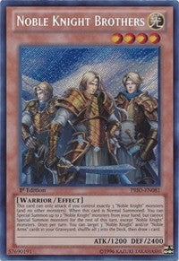 Noble Knight Brothers [PRIO-EN081] Secret Rare | Exor Games Summserside