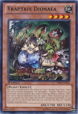 Traptrix Dionaea [PRIO-EN025] Rare | Exor Games Summserside